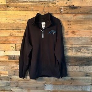 NFL Carolina Panthers XXL quarter zip pullover